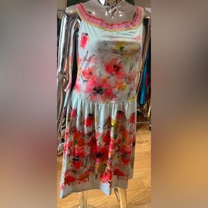 Save The Queen Pink and Yellow Knit Top